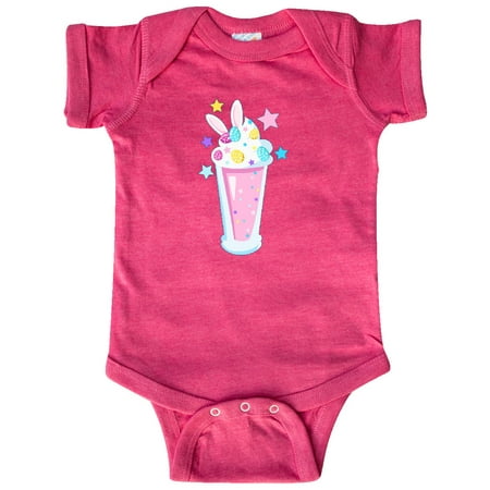 

Inktastic Easter Bunny Milkshake with Eggs and Stars Gift Baby Boy or Baby Girl Bodysuit