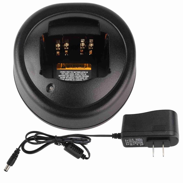 Cargador de batería para radio bidireccional con base de carga para Motorola 500 2000 GP328/388 HT750/1250 PTX760