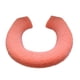 thumbnail image 1 of Injueey Almohadilla de baño reutilizable, fibras acrílicas hechas y respetuosas con la piel, sin hilos sueltos, cubierta para asiento de Juegos de accesorios de baño Naranja, 1 of 6