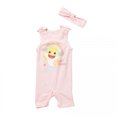 thumbnail image 1 of Baby Shark Romper 2 Piece With Headband-0-3 Months, 1 of 1