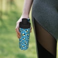 thumbnail image 6 of Yiaed Flying Bees Print Sports Insulated Kettle Bottle Reusable Stainless Steel Insulated Cup, Outdoor Portable Casual Stainless Steel Insulation Cup, 6 of 7