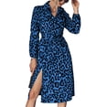 thumbnail image 3 of Vestido De Moda Para Mujer, Cómodo Y Elegante Vestido Con Abertura Lateral De Manga Larga Con Encantador Estampado De Leopardo Para Mujer Para La Oficina Para Ir De Compras ANGGREK  Otros, 3 of 6
