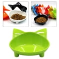 thumbnail image 4 of Cuenco , cuenco para y perros, de comida antideslizante de melamina para comida - Verde, 4 of 8