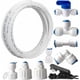 thumbnail image 1 of Manguera de suministro de agua, kit de conector universal para refrigerador, juego de conexión de agua, manguera de agua para refrigerador, tubo de filtro para refrigeradores, 1 of 5