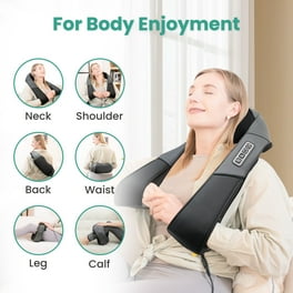 Nekteck Shiatsu Neck and Back Massager with Soothing Heat, Nekteck