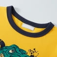 thumbnail image 1 of Vedolay Spring Tops For Boy Boy Button Down Short Sleeve Shirt Toddler Print Dress Tops Polo T-Shirt,Yellow 9-10 Years, 1 of 5