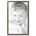 thumbnail image 2 of ArtToFrames 27" x 44" Muted Silver Picture Frame, 27x44 inch Silver Wood Poster Frame (WOM-4626),  Pack, 2 of 8
