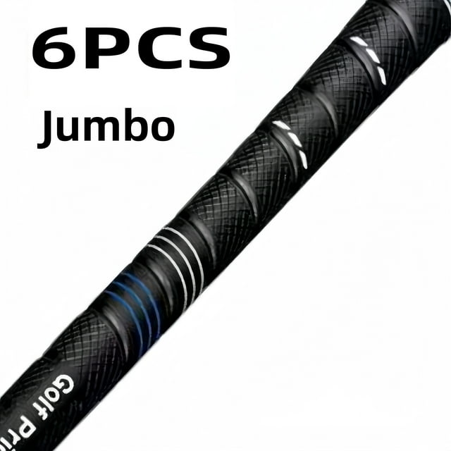 13 Pcs CP2 Pro Poignées de Golf / Bande de Caoutchouc Antidérapante, Standard/moyen/jumbo, Noir avec Rayures Rouges / Entrepôt US, Expédition Rapide Gratuite 6 Pcs Bleu Jumbo