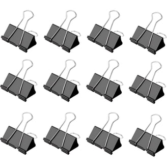 DCLIPS Slide-On Pocket Clips For Pencils & Pens - Pack Of 10 Metal Spring Clips