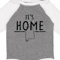 thumbnail image 4 of Inktastic It's Home- Alabama State Outline DIstressed Text Boys or Girls Long Sleeve Baby Bodysuit, 4 of 5