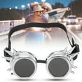 thumbnail image 4 of Gafas de protección, ABS Industrial Vintage con pinchos Gafas vintage Gafas vintage Durabilidad extendida, 4 of 9