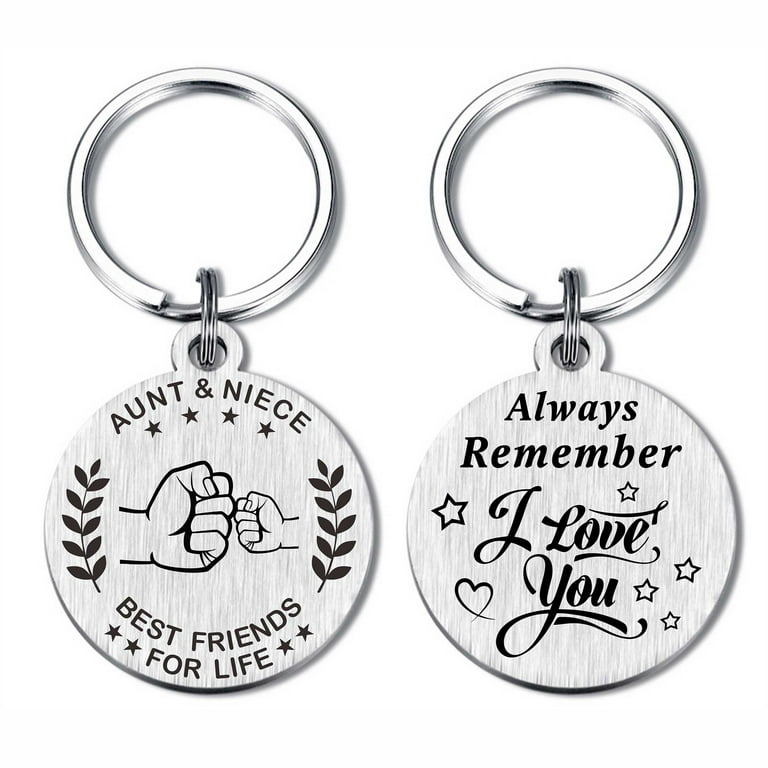 Aunt Niece Gifts Aunt Gifts From Niece Niece Gifts From Aunt Auntie Best  Aunt Ever Gifts Key Chain Birthday Gifts For Aunt Niece Christmas Gifts For  Aunt From Niece Keyring Gift For