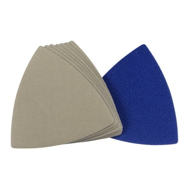 Triangular Sandpaper Hook and Loop Fit 3-1/2" Oscillating Multi-Tool Silicon Carbide for Wet/Dry 7000 Grit 8pcs