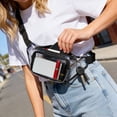 thumbnail image 4 of NWOKYZGH 1Pc Clear Fanny Packs, Waterproof Clear Waist Bag, Transparent Purse Cute Adjustable Belt Bag Portable Waist Pack for Men Women Sports Travel Beach Concerts Events, 4 of 6