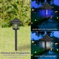 thumbnail image 4 of 2 Piezas Exterminador Solar de Insectos para Exteriores, Exterminador de Mosquitos Solar LED Impermeable para Exteriores, lámpara de luz para Matar Mosquitos con energía Solar para Uso en In, 4 of 5