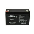 thumbnail image 3 of Raion Power 6V 12Ah Replacement Battery for Crown Battery 6CE12-F1 - 12 Pack, 3 of 3