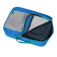 thumbnail image 2 of Handy Sandy Deluxe 5 PIECE Organizing Packing Cube Set (Solid Light Blue), 2 of 3
