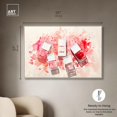 thumbnail image 5 of Nail Polish Collection Canvas Fashion Glam Art by Art Remedy, Silver Frame, 54" x 36", 5 of 7