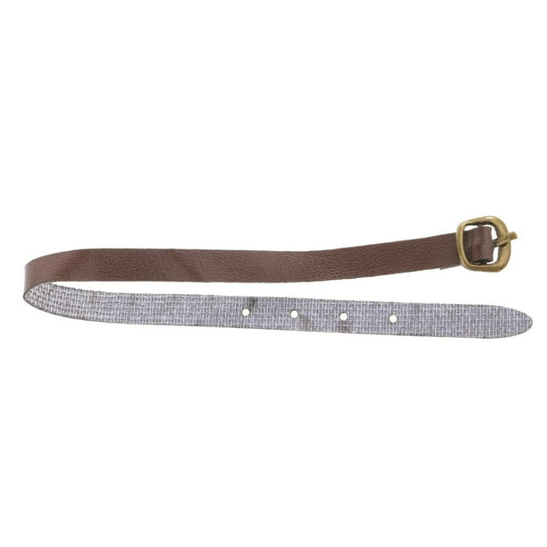 Cinturón de material cuero PU para Cuerpo de de Acción Masculina de , café Hugo Accesorio de figura de acción