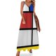 thumbnail image 1 of Obras de arte de De Stijl - Vestido sin mangas Mondrian, vestido suelto para mujer, vestido de fiesta 2024, 1 of 7
