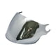 thumbnail image 5 of Reemplazo de visera de lente de casco de material de PC resistente Piezas de equipo de seguridad para motocicletas Plata, 5 of 9