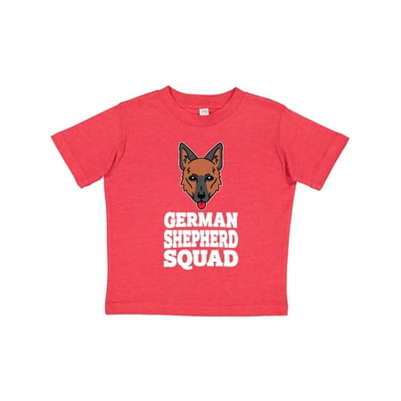 

Inktastic Dog German Shepherd Squad Gift Toddler Boy or Toddler Girl T-Shirt