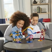 Marvel: Avengers Bend and Flex Iron Man, Captain America, and Thanos Kids Toy Action Figure for Boys and Girls Ages 4 5 6 7 8 and Up