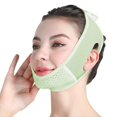 thumbnail image 4 of Correa de barbilla para lifting facial para mujer con cinta de sujeción ajustable, transpirable, reductor de papada, vendaje esculpidor facial de belleza., 4 of 6