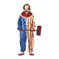 thumbnail image 1 of Fiestas Guirca Mens Patriot Clown Costume Set, 1 of 5
