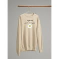 thumbnail image 3 of Give This World Good Energy Sweatshirt Women -Image by Shutterstock, Female Medium, 3 of 4