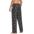 thumbnail image 7 of joogoo Men's Pajama Pants Pine Branch Snowflake Cardinals Soft Long Sleep Lounge Pjs Bottoms M, 7 of 7