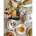 thumbnail image 4 of Spring Kitchen Dish Towels for Drying Dishes Set of 3, Farmhouse Birds Cages Eggs Botanical Flowers Waffle Weave Microfiber Hand Tea Bathroom Towels Quick Dry & Absorbent Towel 15.7x23.6, 4 of 7