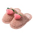 thumbnail image 3 of TJAZFJPA Chaussons d'Intérieur pour Femmes Été Quatre Saisons Mignons Chaussons en Coton Coloré à Mémoire de Forme pour Femmes Largeur Grand, 3 of 5