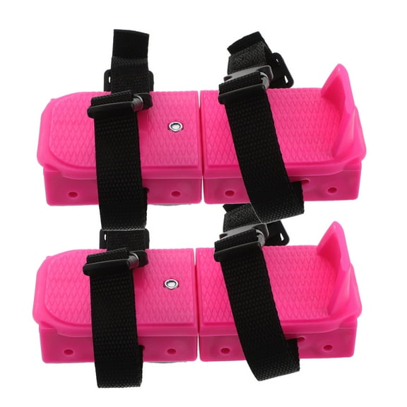 OUNONA Children's Skating Shoes Winter Skates Girls Snowshoes Adjustable and Pink