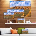 thumbnail image 3 of Plateau Ustyurt Panorama - Landscape Canvas Art Print, 3 of 4