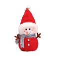 thumbnail image 2 of Plush Christmas Snowman Ornaments Xmas Decorations Hand Made Santa Claus Snowman Dolls For Holiday Party Festival Fireplace Home Decor Christmas Gift, 2 of 6