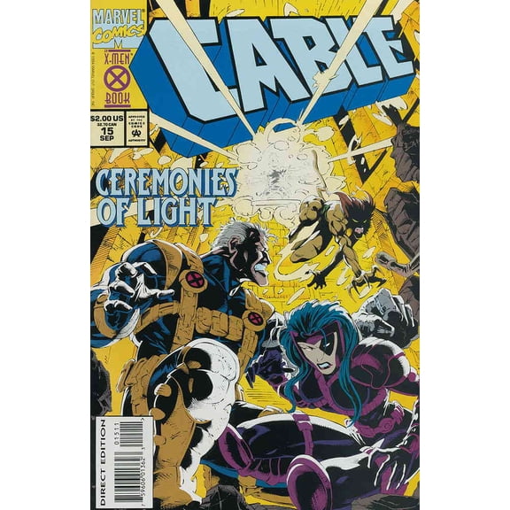 Cable #15 VF ; Marvel Comic Book