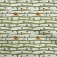 thumbnail image 1 of oneOone Georgette Viscose Light Olive Green Fabric Circus Fabric For Sewing Printed Craft Fabric By The Yard 42 Inch Wide, 1 of 5