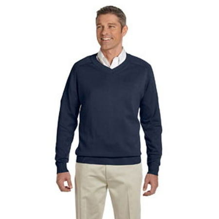- Devon & Jones Men's V-Neck Sweater
