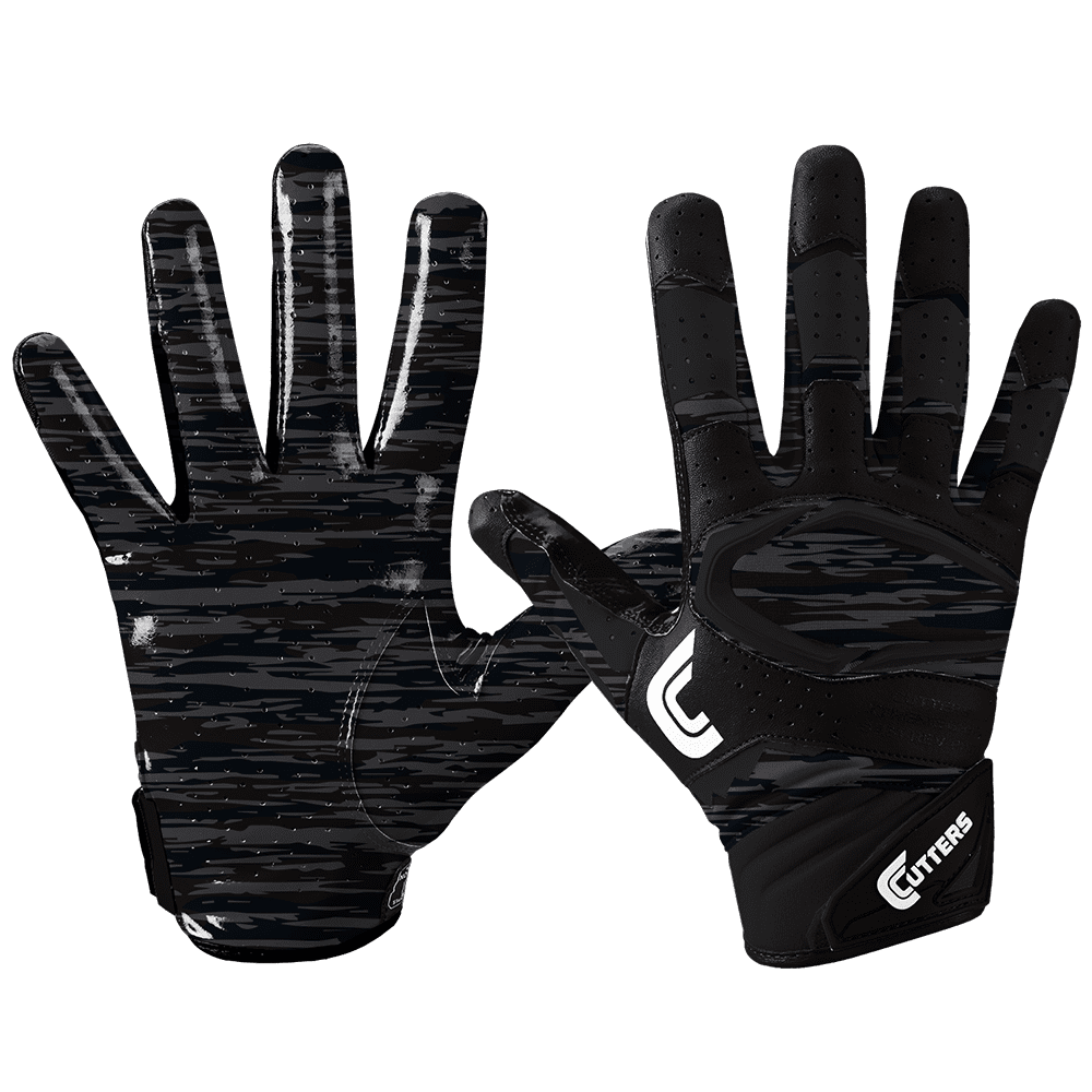 Cutters Adult Rev Pro 2.0 Phantom Camo Receiver Gloves 2017 Dark Green M