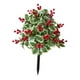 thumbnail image 2 of Estaca de jardín artificial navideña, simulación de vegetación, EVA, fruta roja, decoración festiva del Día de Acción de Gracias para patio y exterior, 2 of 8
