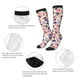 thumbnail image 3 of Fotbe Abstract Leopard Print Calcetas Divertidas Estampadas para Hombre y Mujer, Calcetas de Algodón hasta la Rodilla para Caminar, Correr, Enfermería y Embarazo, 3 of 6