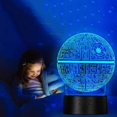 thumbnail image 3 of Vadeture 3d ilusión Star Wars luz nocturna para niños juguetes de Star Wars para regalos de cumpleaños 11, 3 of 5