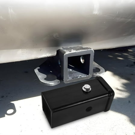UPOUART Trailer Hitch Extension 1Set Heavy-Duty Towing Secure Connection Weld On Receiver Tube 15.0x7.0x7.0in