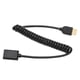 thumbnail image 4 of Cable Espiral De Resorte De Interfaz Multimedia HD, 8K 60Hz PU Interfaz Multimedia HD Cable En Espiral Plug And Play Interfaz Chapada En Oro De 24K Para Proyector Para HDTV YLSHRF HD Multimedia Interface Spring Spiral Cable, 4 of 8