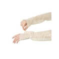 thumbnail image 4 of INSPIRE CHIC Women's Summer Driving Glove Detachable Arm Sleeves Lace Fingerless Gloves for Women One Size Beige, 4 of 6