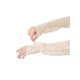 thumbnail image 4 of INSPIRAR CHIC Guantes de Conducción de Verano para Mujeres, Mangas Desmontables de Encaje Sin Dedos para Mujeres, Talla Única Beige, 4 of 6