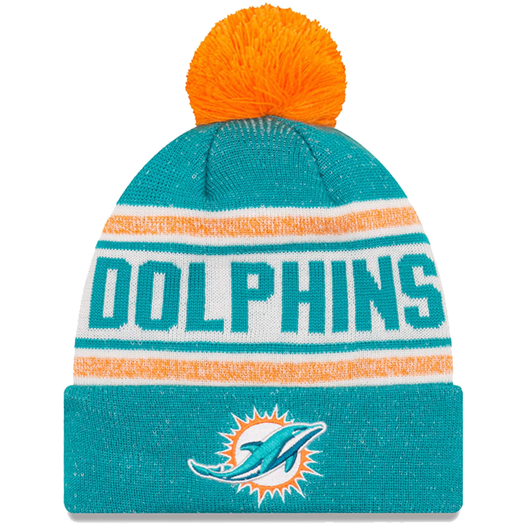 Men's New Era Aqua Miami Dolphins 
