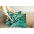 thumbnail image 3 of Ambesonne Tree Throw Pillow Cover 2 Pack, Stars Bare Branches, 20", Sea Green Dark Teal, 3 of 6