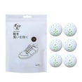 thumbnail image 1 of 6x Shoe Deodorizer Balls- Odour Eaters Eliminator Ball Locker Gym-Fresh, 1 of 1